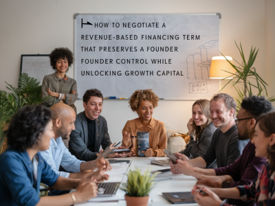How to negotiate a revenue-based financing term that preserves founder control while unlocking growth capital