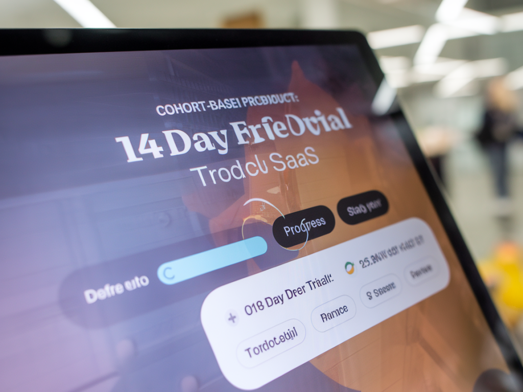 How to use cohort-based product trials to double premium conversions for niche b2b saas