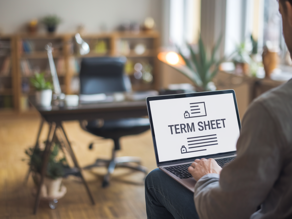 how to negotiate a performance-based term sheet with angel investors without losing control