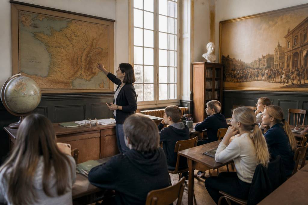 How french schools teach history and culture
