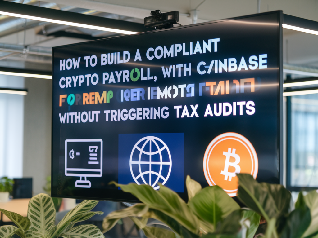 How to build a compliant crypto payroll with coinbase for remote teams without triggering tax audits